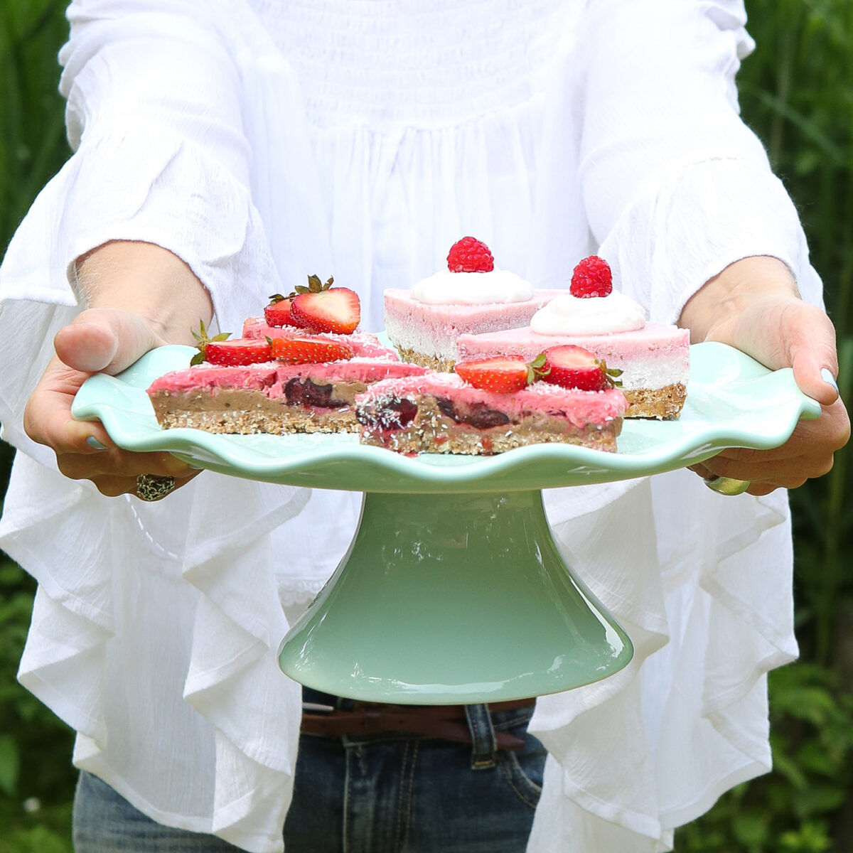 food fotoshoot van taartjes