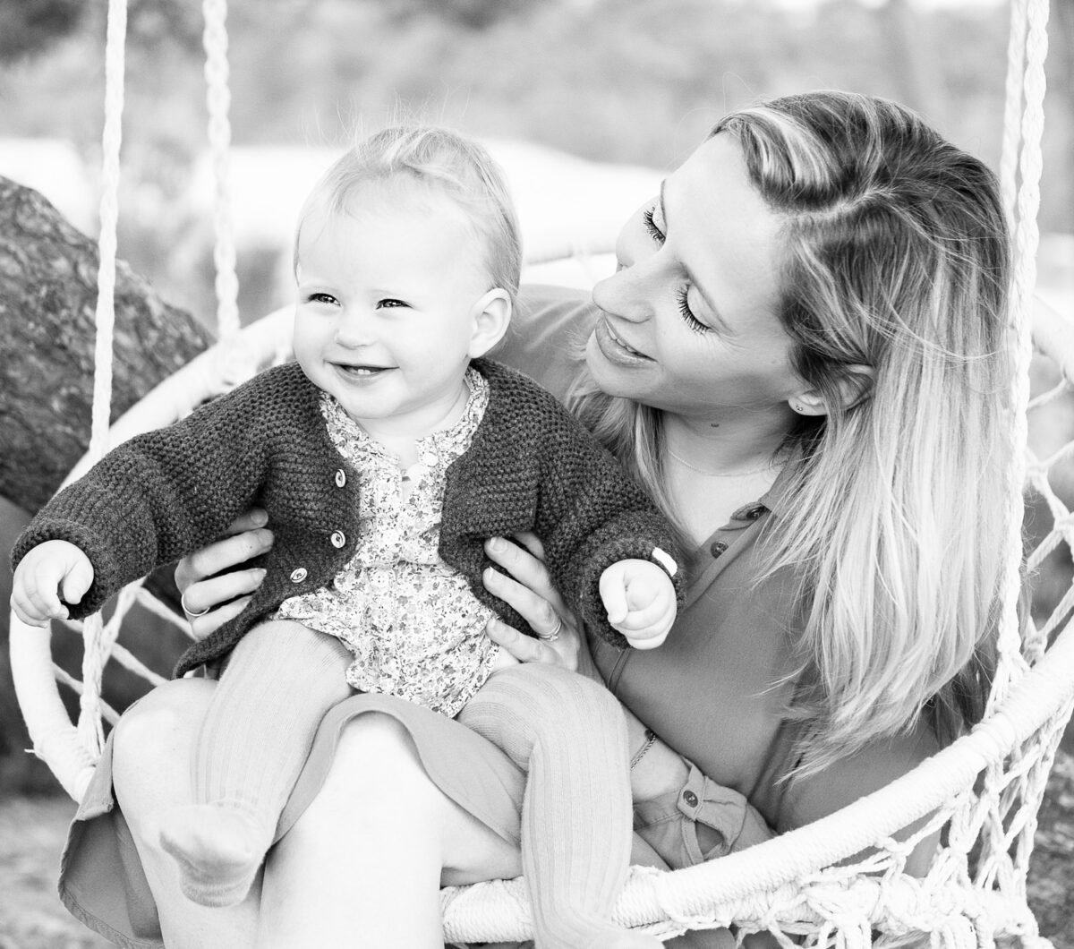 moeder en dochter fotoshoot