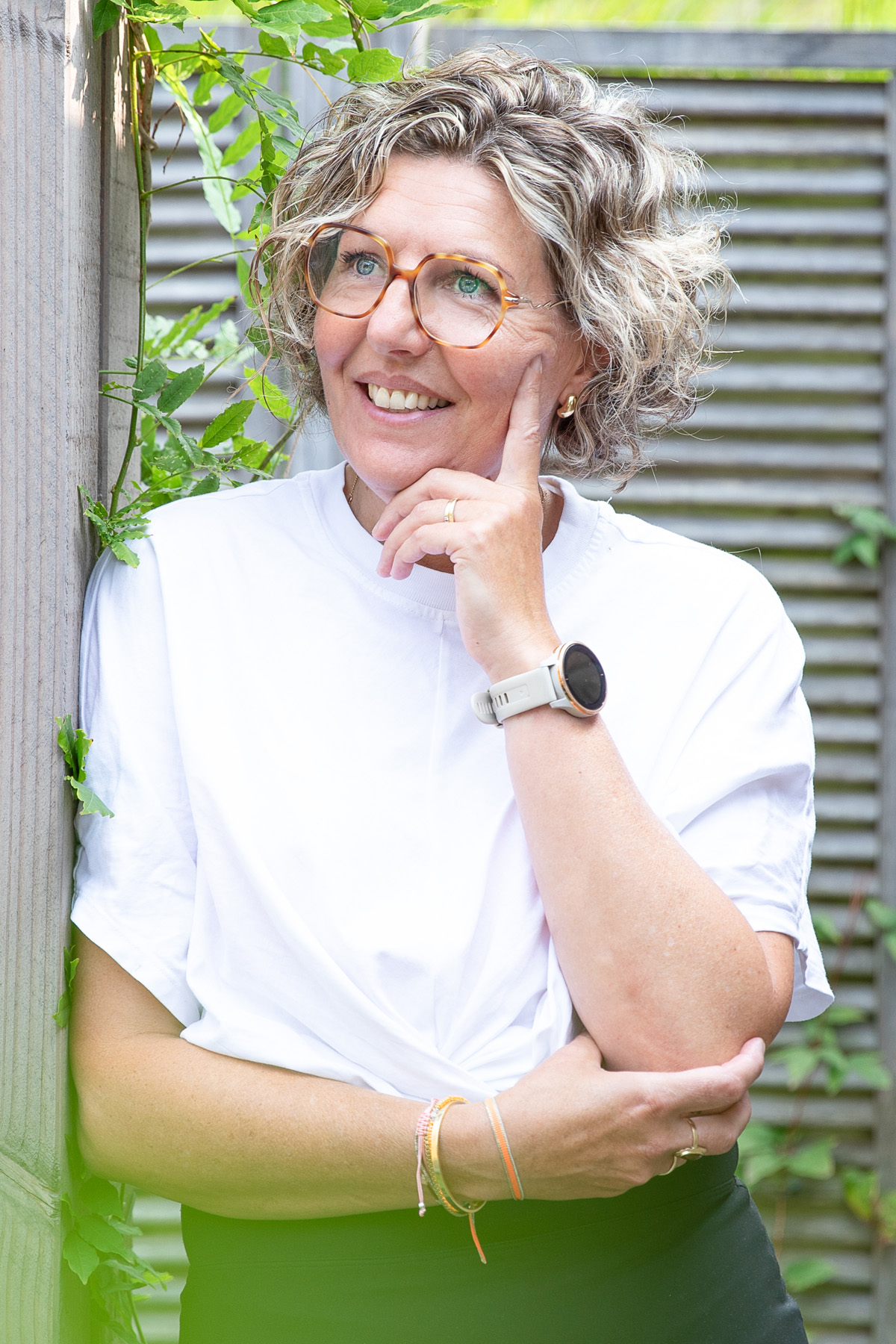 Personal branding portret van een vrouwelijke ondernemer buiten
