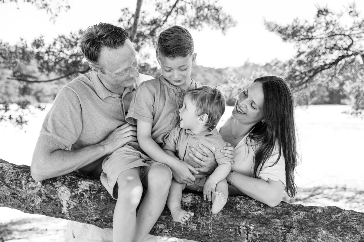 Gezins fotoshoot in de soesterduinen