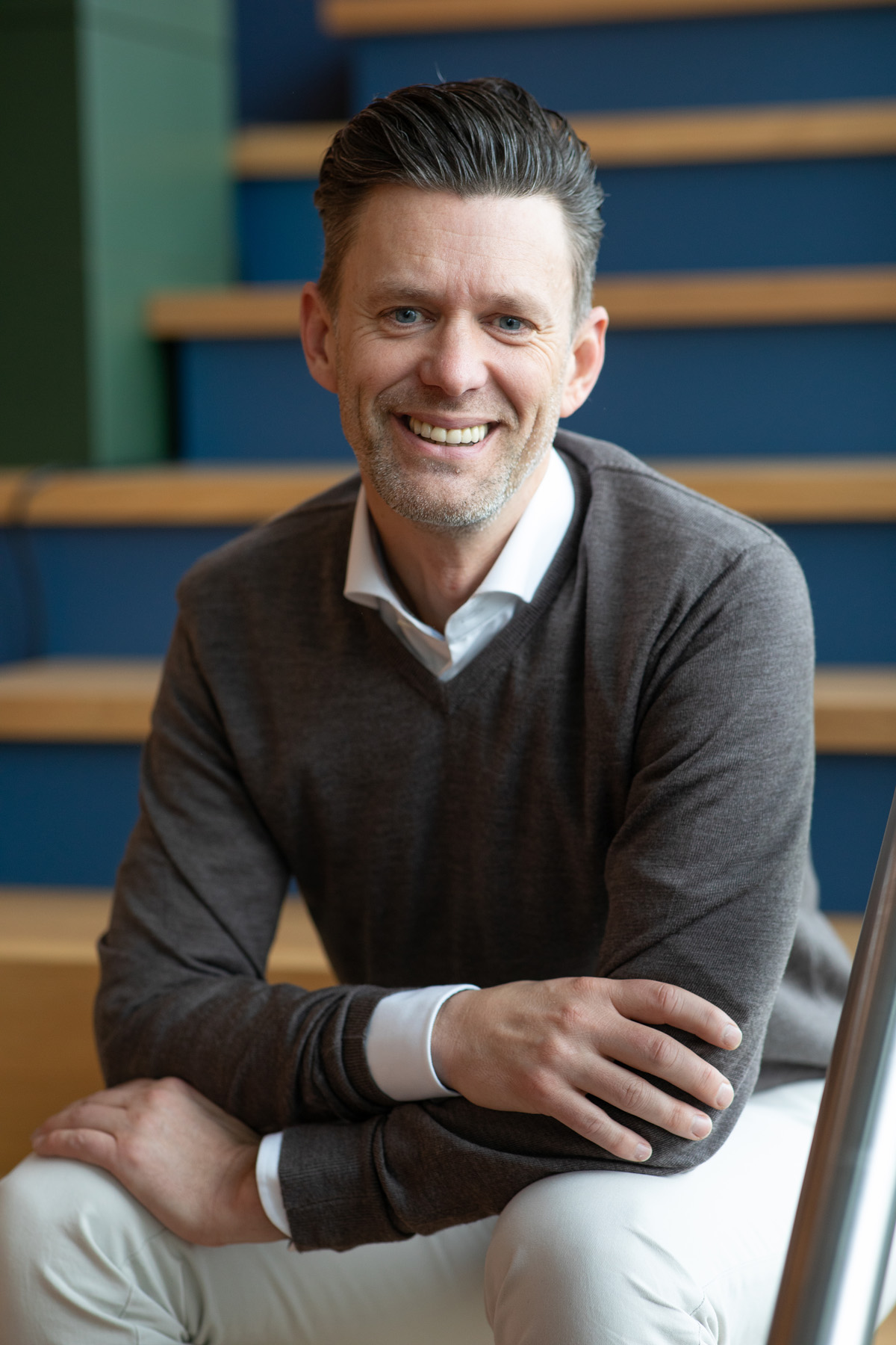 Zakelijk portret van een mannelijke professional